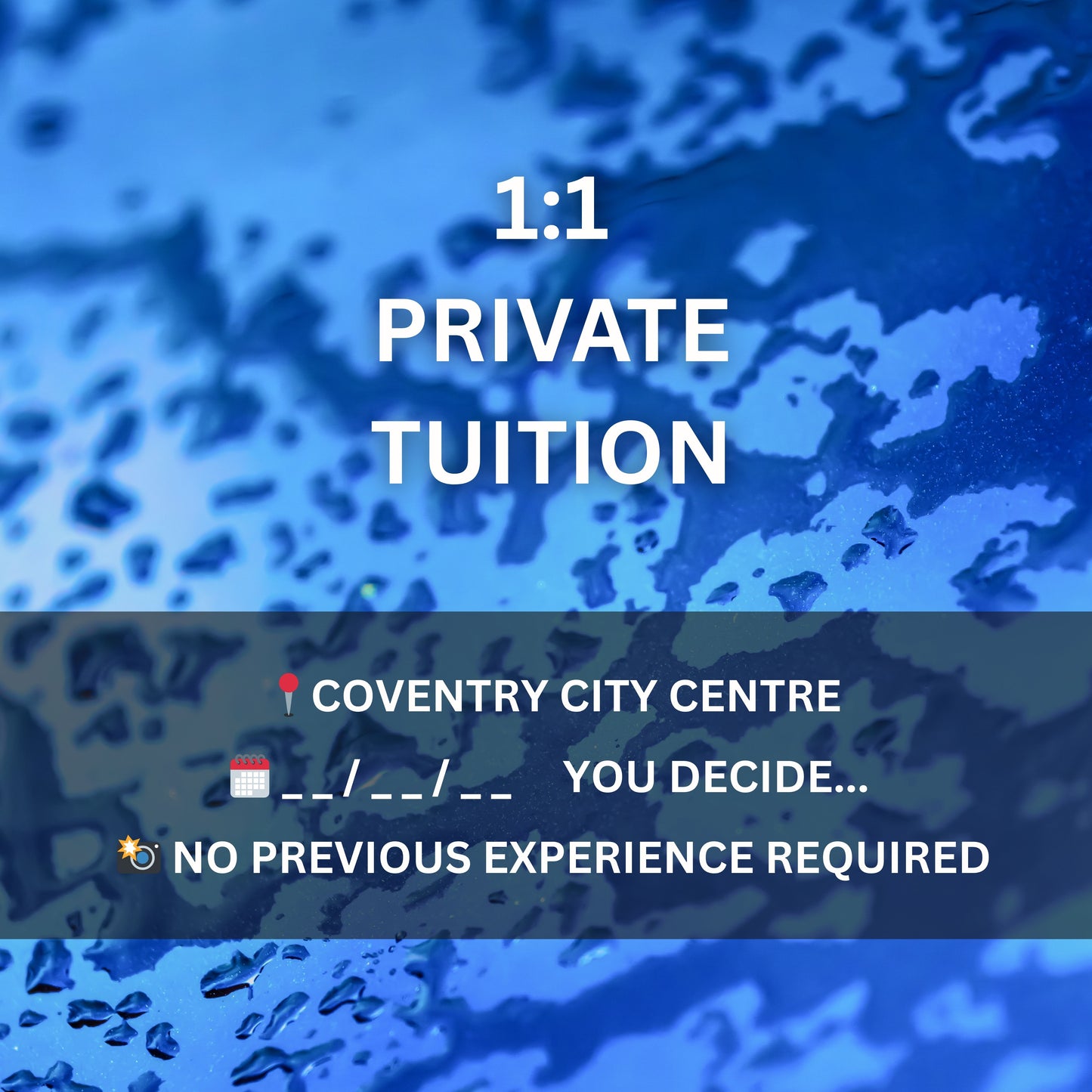 Coventry City Centre - 1:1 Private Tuition